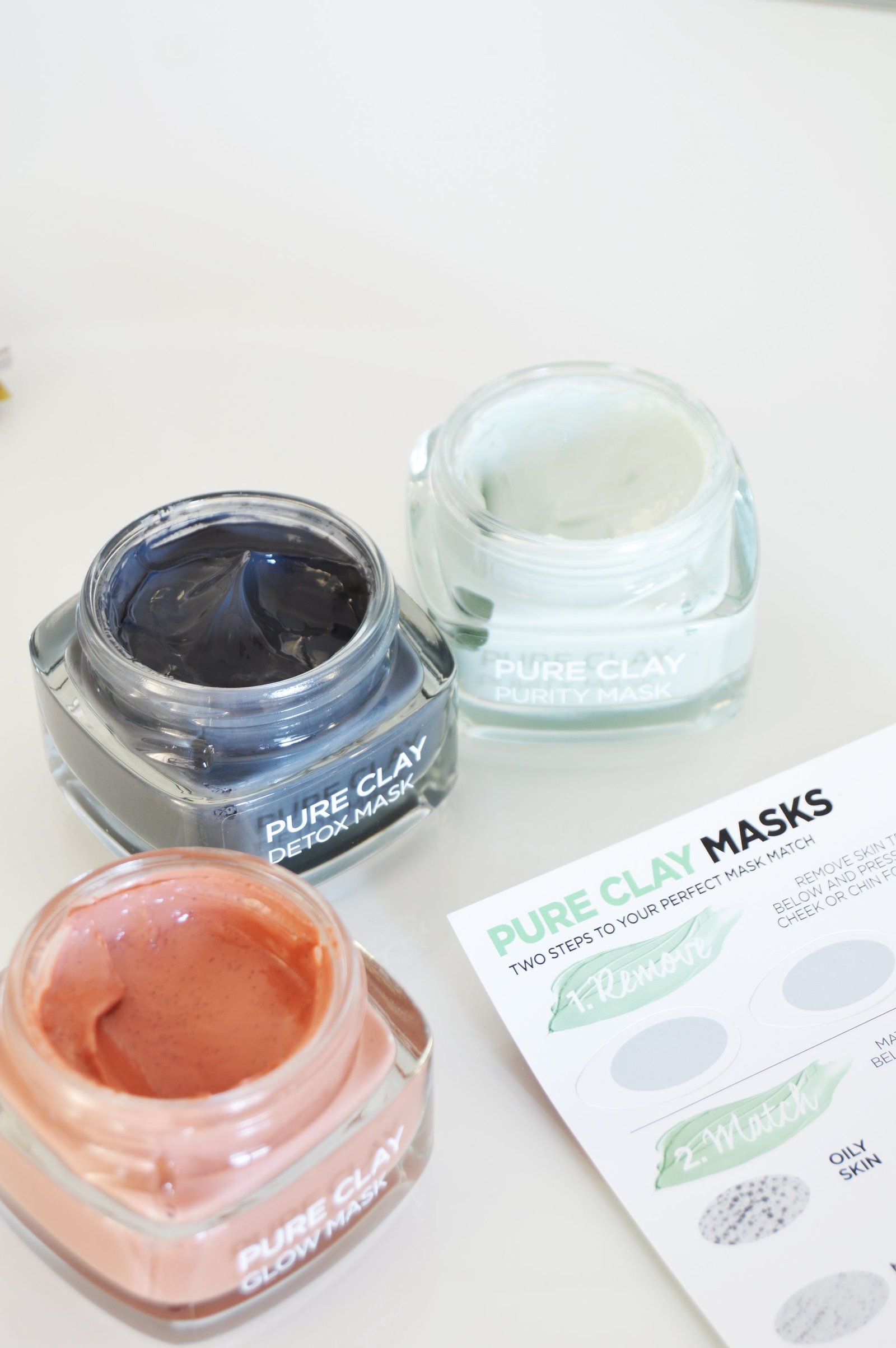 L'Oreal Pure Clay Masks - Detox, glow and purity masks claim to give you the brighter and softer looking skin and help you get rid of the impurities.