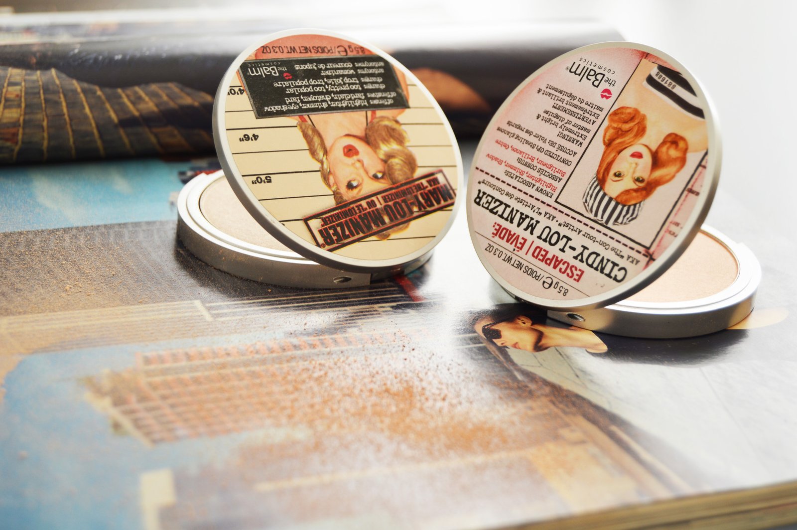 theBalm Lou Manizer | Mary-Lou Manizer and theBalm Cindy-Lou Manizer | Two highlighters which are easy to work with and give flawless finish with nice glow. Click through link to see the swatches of theBalm highlighters.