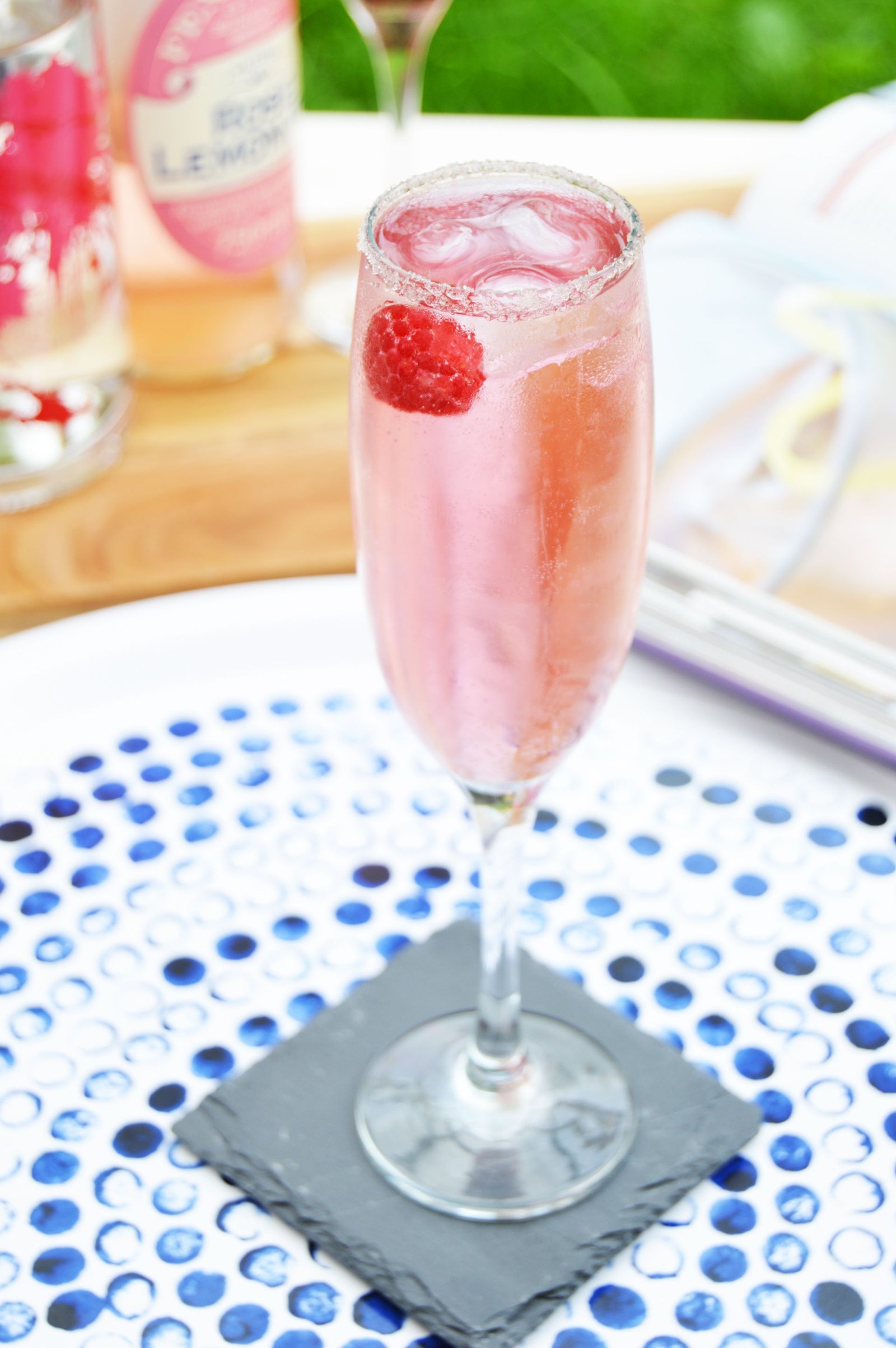 Sweet Kiss cocktail is inspired by Ione of the Pokémons Igglybuff. This is a sweet cocktail with raspberry notes in it, it is easy to make and tastes absolutely delicious.