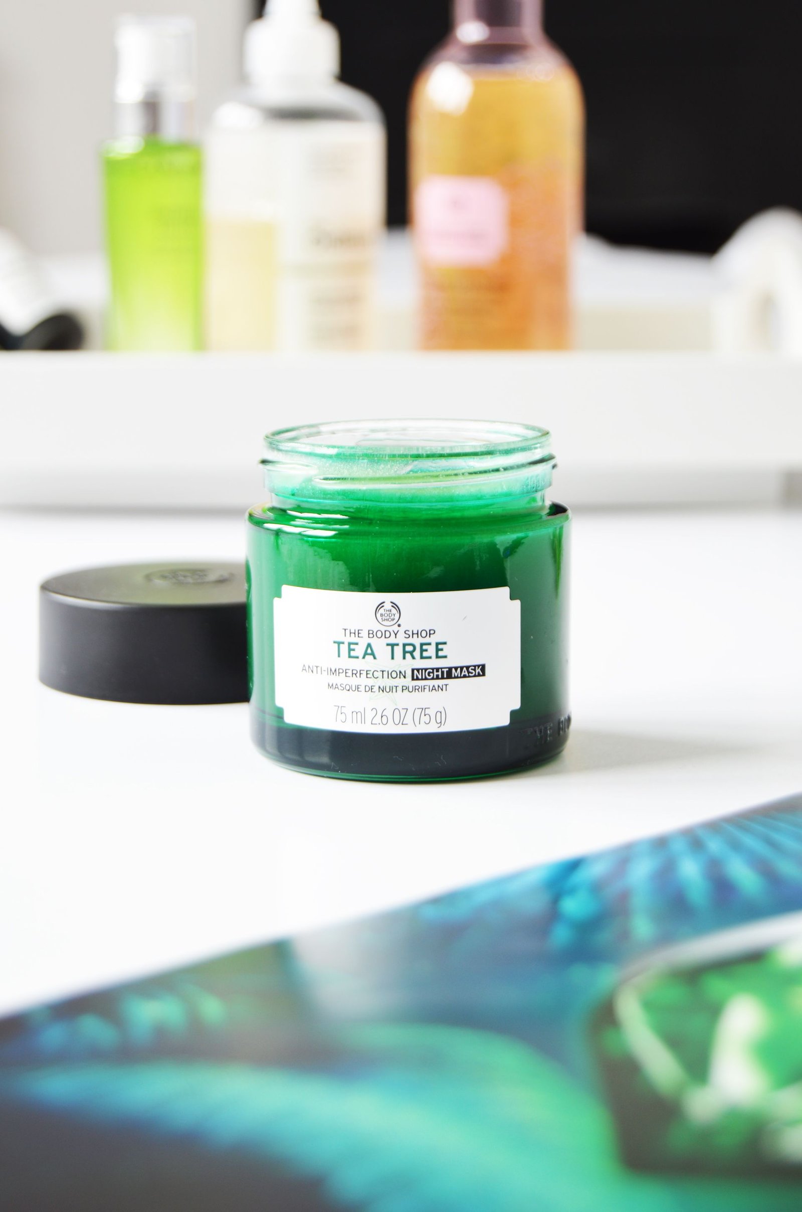 The Body Shop Tea Tree Anti-Imperfection Night Mask is a lightweight and cooling mask which helps to prevent the blemishes.