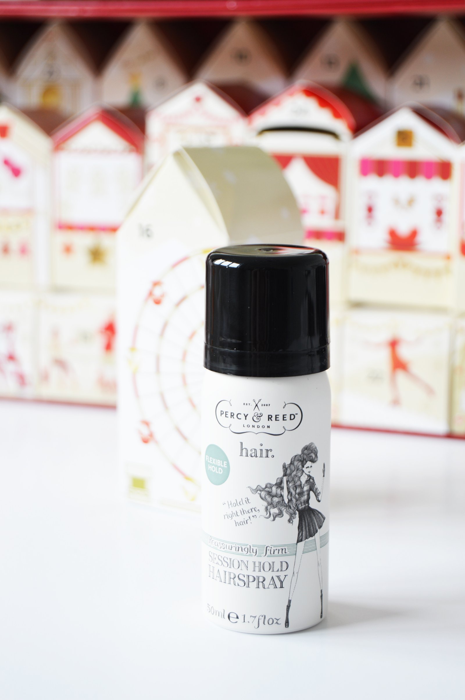 Percy&Reed Reassuringly Firm Session Hold Hair Spray - M&S Advent Calendar